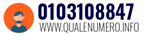 Numero di telefono 0103108847 0103108847
