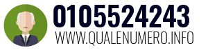 Numero di telefono 0105524243 0105524243