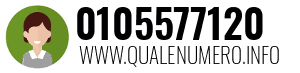 Numero di telefono 0105577120 0105577120