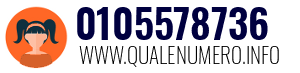 Numero di telefono 0105578736 0105578736