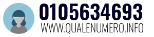 Numero di telefono 0105634693 0105634693