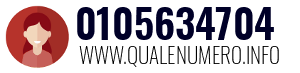Numero di telefono 0105634704 0105634704