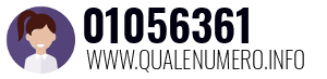 Numero di telefono 01056361 01056361