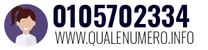 Numero di telefono 0105702334 0105702334