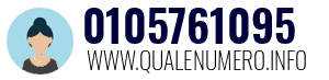 Numero di telefono 0105761095 0105761095