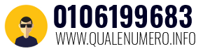 Numero di telefono 0106199683 0106199683
