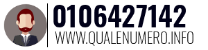 Numero di telefono 0106427142 0106427142
