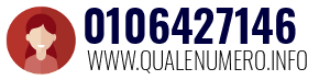 Numero di telefono 0106427146 0106427146
