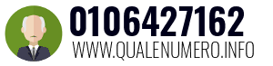 Numero di telefono 0106427162 0106427162