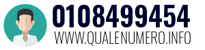Numero di telefono 0108499454 0108499454