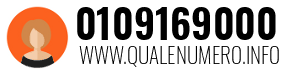 Numero di telefono 0109169000 0109169000