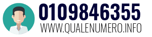 Numero di telefono 0109846355 0109846355