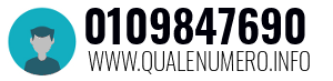 Numero di telefono 0109847690 0109847690