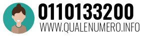 Numero di telefono 0110133200 0110133200