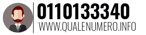Numero di telefono 0110133340 0110133340