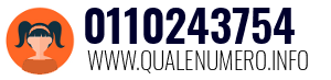 Numero di telefono 0110243754 0110243754