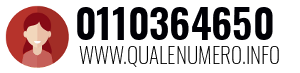Numero di telefono 0110364650 0110364650