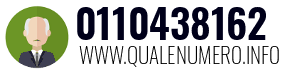 Numero di telefono 0110438162 0110438162