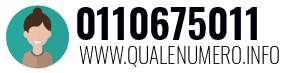 Numero di telefono 0110675011 0110675011
