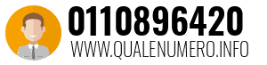 Numero di telefono 0110896420 0110896420
