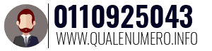 Numero di telefono 0110925043 0110925043