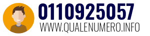 Numero di telefono 0110925057 0110925057
