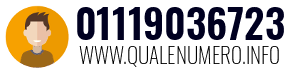 Numero di telefono 01119036723 01119036723