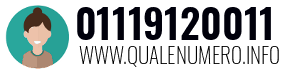 Numero di telefono 01119120011 01119120011