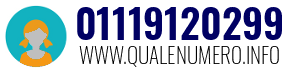 Numero di telefono 01119120299 01119120299