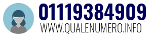 Numero di telefono 01119384909 01119384909