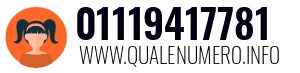 Numero di telefono 01119417781 01119417781