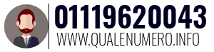 Numero di telefono 01119620043 01119620043
