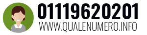 Numero di telefono 01119620201 01119620201