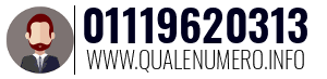 Numero di telefono 01119620313 01119620313