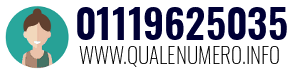 Numero di telefono 01119625035 01119625035