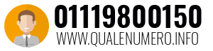 Numero di telefono 01119800150 01119800150