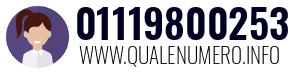 Numero di telefono 01119800253 01119800253