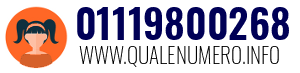 Numero di telefono 01119800268 01119800268