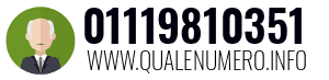 Numero di telefono 01119810351 01119810351