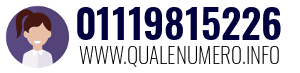 Numero di telefono 01119815226 01119815226
