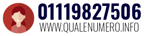 Numero di telefono 01119827506 01119827506