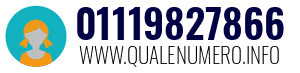 Numero di telefono 01119827866 01119827866