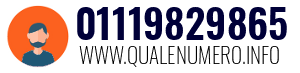 Numero di telefono 01119829865 01119829865