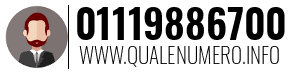 Numero di telefono 01119886700 01119886700