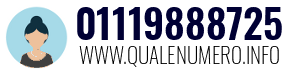 Numero di telefono 01119888725 01119888725