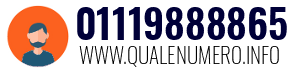 Numero di telefono 01119888865 01119888865