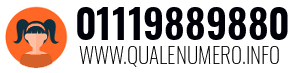 Numero di telefono 01119889880 01119889880