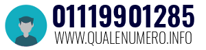 Numero di telefono 01119901285 01119901285