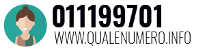 Numero di telefono 011199701 011199701