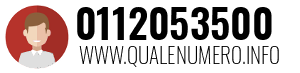 Numero di telefono 0112053500 0112053500